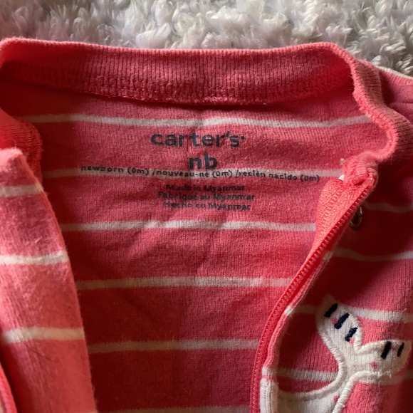 Carter’s footie sleeper with zippers - Picture 3 of 5